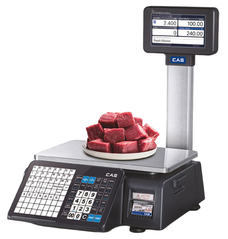 CAS CL3000N торговые весы с печатью этикеток
