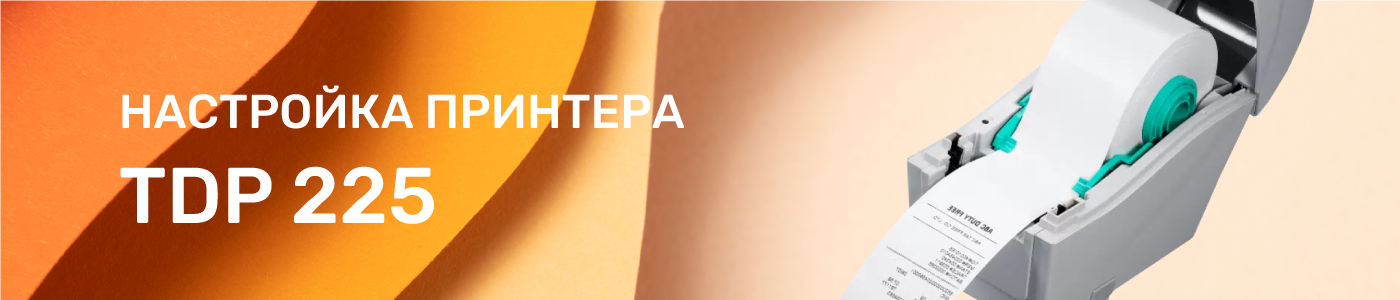 Настройка принтера TDP 225: инструкция от Scanberry
