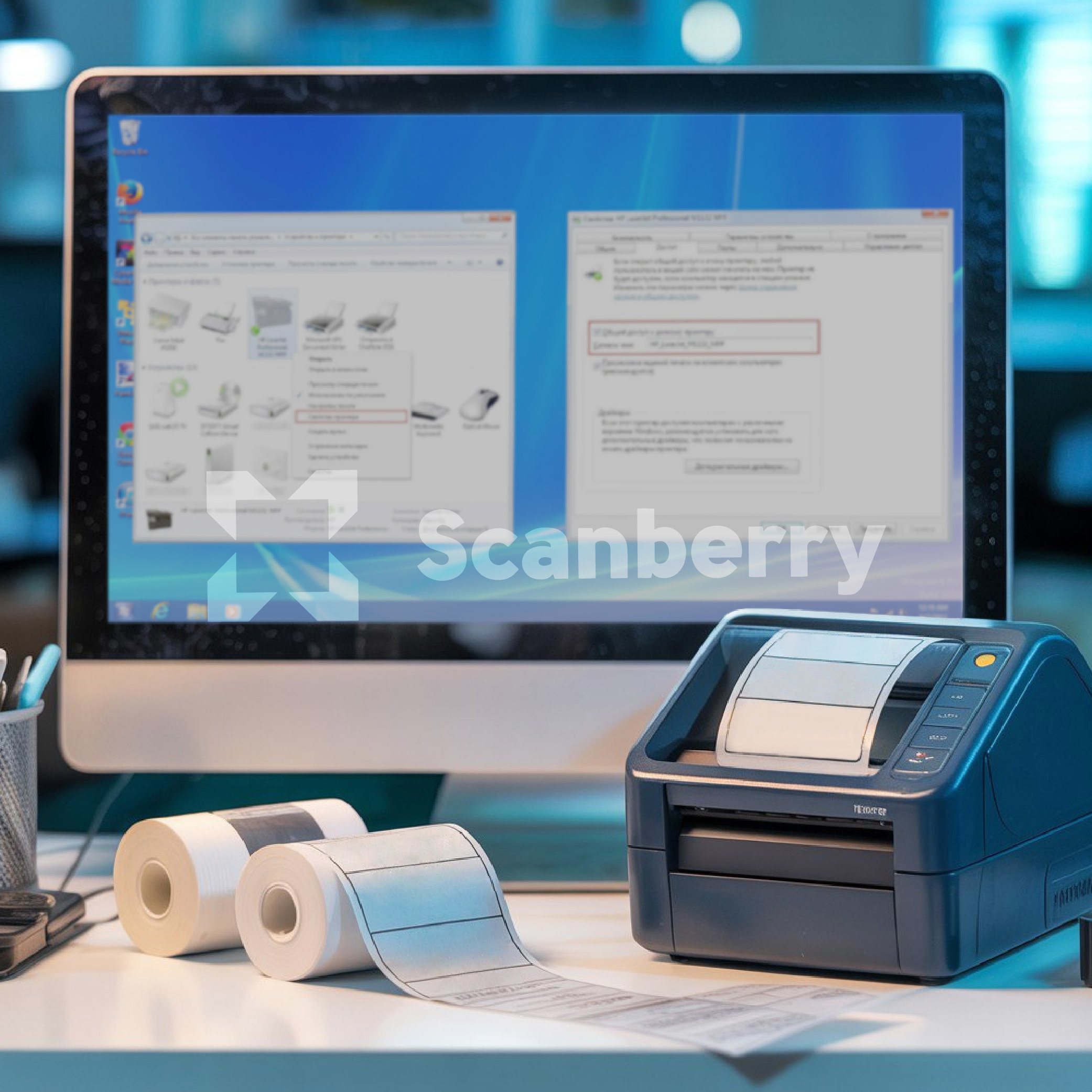 Подключение принтера к компьютеру