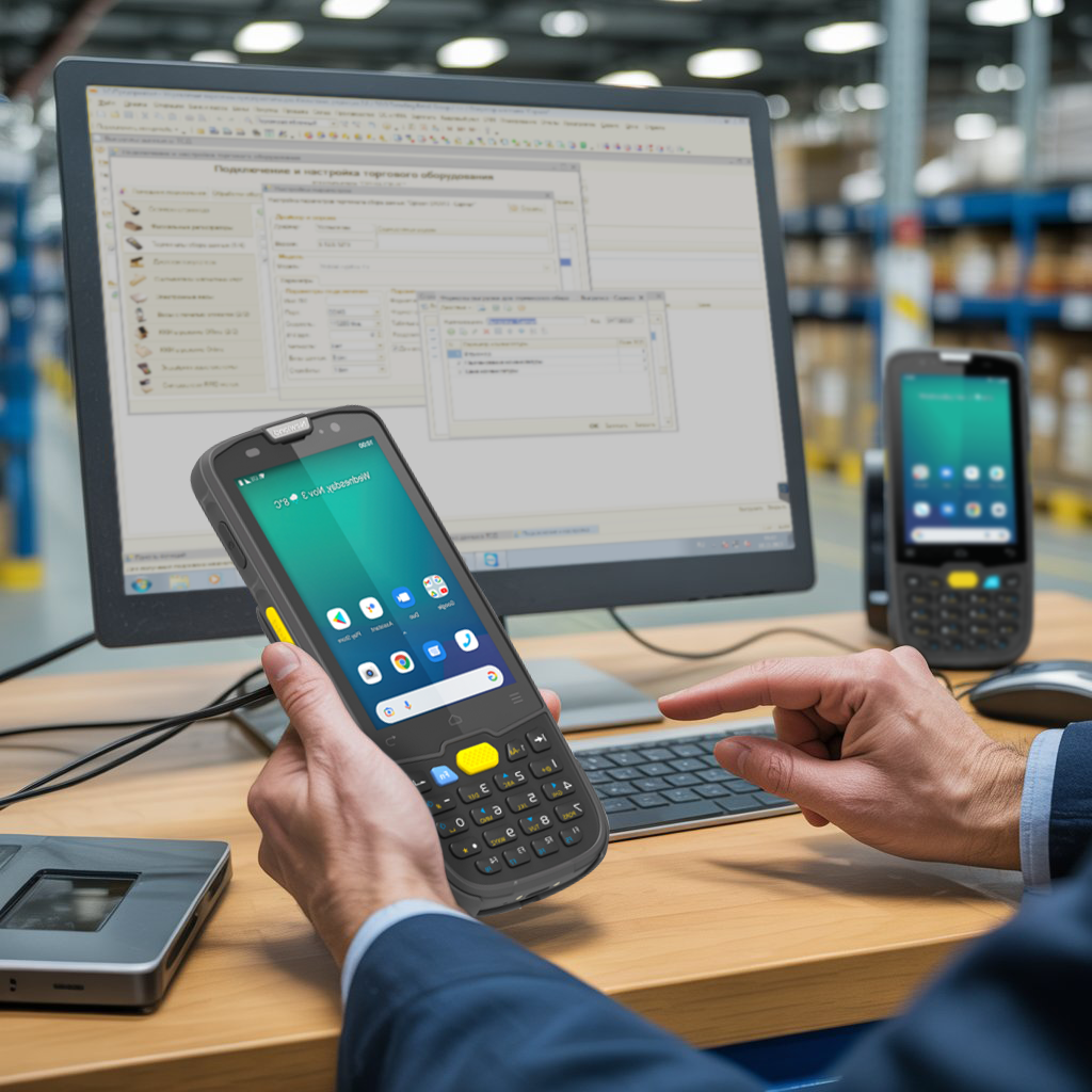 ТСД Newland и 1С