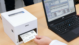 Термопринтер зажевывает этикетки