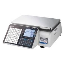 Весы с принтером печати этикеток CAS CL-3000J-B