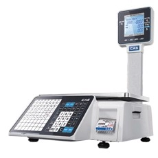 Весы с принтером печати этикеток CAS CL-3000J-P