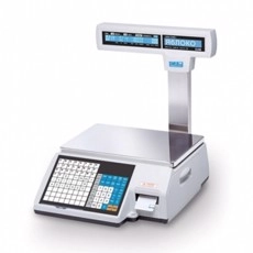 Весы с принтером печати этикеток CAS CL-J-IP