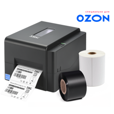 Настольные принтеры этикеток TSC TE200-OZON