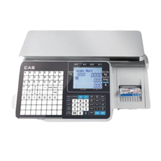 Весы с принтером печати этикеток CAS CL3000J-B
