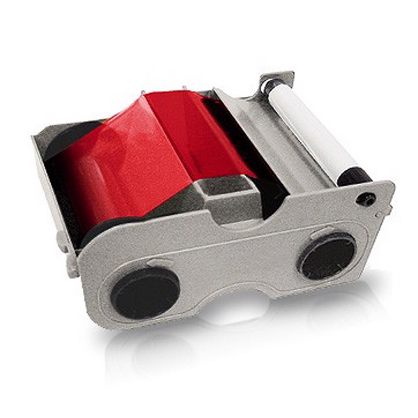 Картридж с монохромной лентой и чистящим валиком FARGO. Сублимационная КРАСНАЯ лента - 1000 отпечатков (FRG44205)