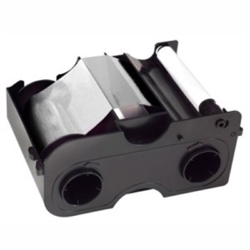 Картридж с монохромной лентой и чистящим валиком FARGO. Сублимационная лента "СЕРЕБРЯНЫЙ металлик" - 500 отпечатков (FRG44208) - фото