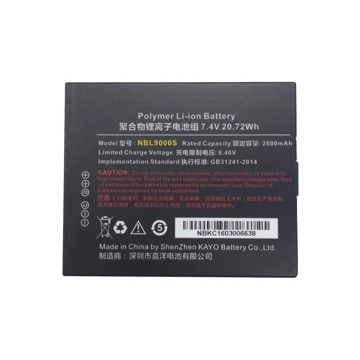 Аккумуляторная батарея NBL9000S 2800 mAh, 7.4V для Android 4.3 UROVO i9000s battery (MC9000-ACCBTRY2800) - фото