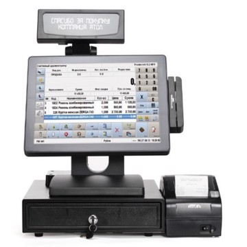 POS-система АТОЛ Ресторан 15" (АТОЛ FPrint-22ПТК с ФН 15 мес, Windows 10 IoT) - фото