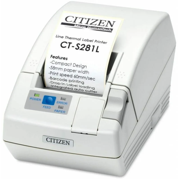 Чековый принтер Citizen CTS281UBEWHPLM1