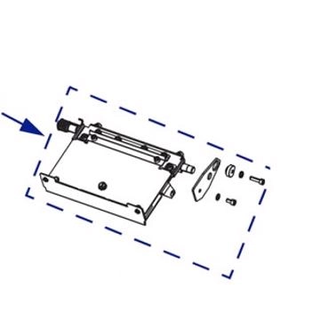 Скоба печатающего механизма для принтера Zebra 170Xi4 (P1006152) - фото