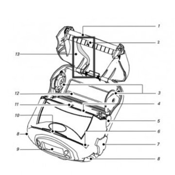 Датчик этикеток для принтера Zebra RW420 (RK17393-001) - фото