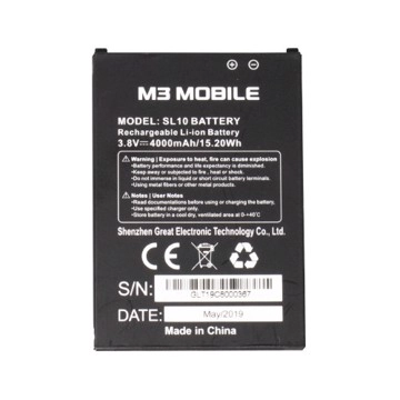 Аккумулятор M3 Mobile на 4000 mah (SL10-BATT-S40) - фото