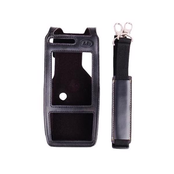 Кожаный чехол M3 Mobile с ручным ремешком (OX10-CASE-LHA)