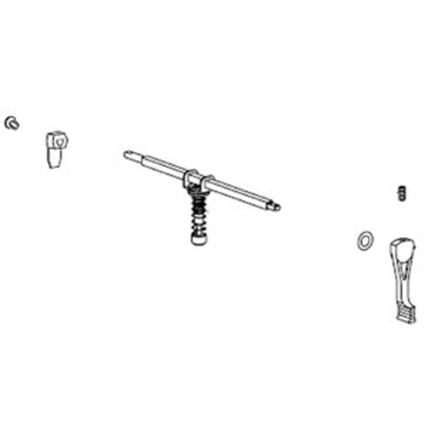 Торцевой шпиндель в наборе для принтера Zebra 105Sl (G32034M)
