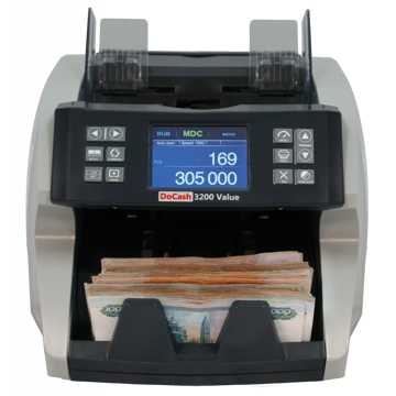 Счетчик банкнот DoCash 3200 Value - фото 1