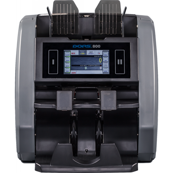 Счетчик-сортировщик банкнот DORS 800 RUB/USD/EUR
