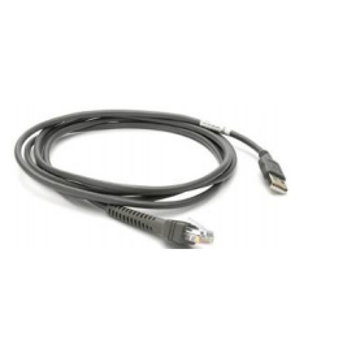 Кабель USB 2,1 м для сканеров Zebra DS9300 DS2208 (CBA-U23-S07ZB) - фото