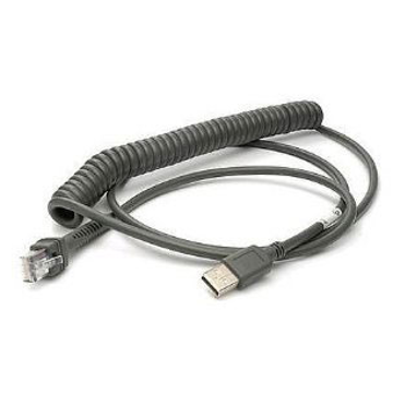 Кабель USB 2,8 м для сканеров Zebra DS9300 DS2208 (CBA-U32-C09ZAR) - фото