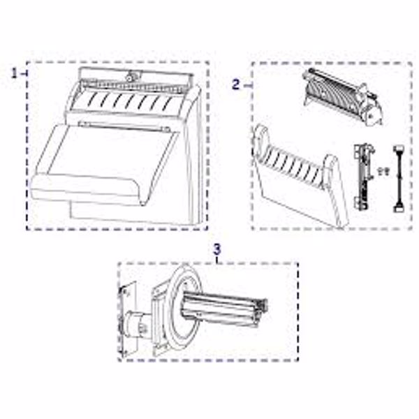Комплект отделитель в сборке, Zebra (P1105147-019)