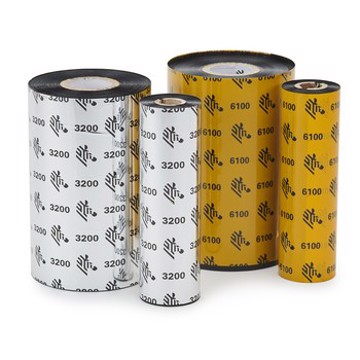 Риббон WAX RESIN Zebra 3200 40/450 (03200BK04045) - фото 1