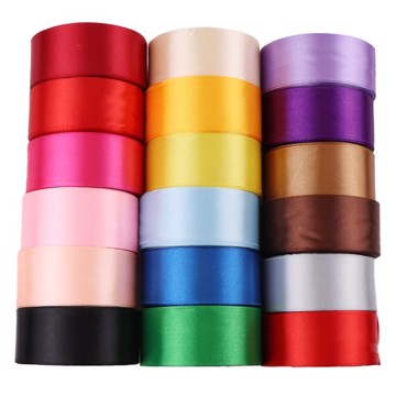 Сатиновая лента 10мм х 200м (цветная) - фото