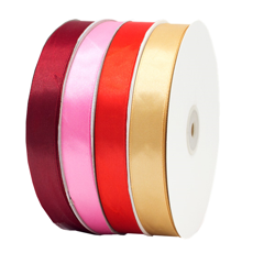 Сатиновая лента с тканным краем 30мм х 200м (цветная)