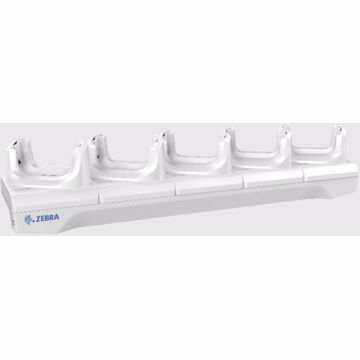 Пятислотовый белый кредл Zebra для TC21-HC/26-HC (CRD-TC2W-BS54B-01) - фото