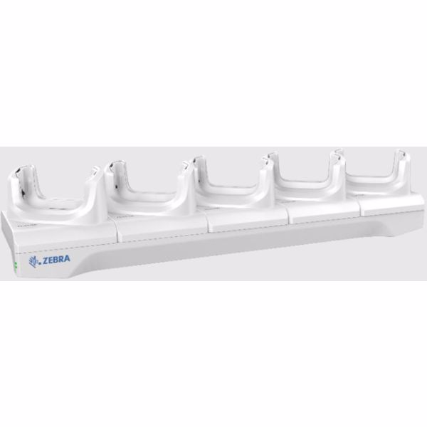 Пятислотовый белый кредл Zebra для TC21-HC/26-HC (CRD-TC2W-BS54B-01)