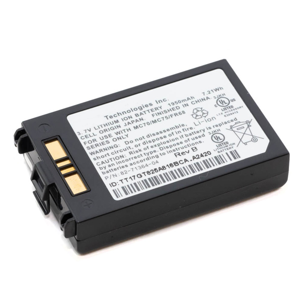 Аккумуляторные батареи 3600 mah Zebra для MC70/MC75 (BTRY-MC7XEAB00)