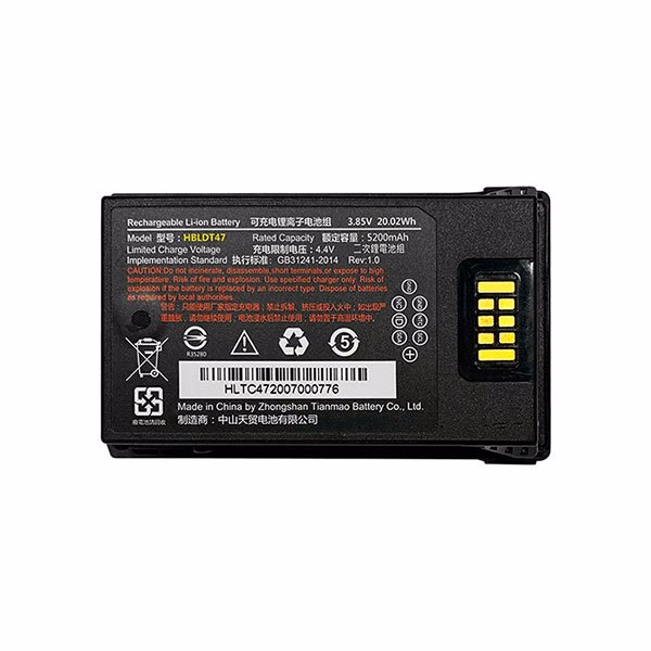 Аккумуляторная батарея HBLDT47 3.85V 5200mAh для Urovo RT40 (ACCRT40-HBLDT47)