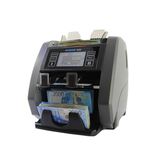 Счетчик-сортировщик банкнот DORS 820