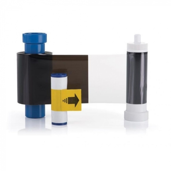 Монохромная черная лента с защитным слоем на 600 отпечатков для принтеров Magicard Enduro/Rio Pro (MA600KO)