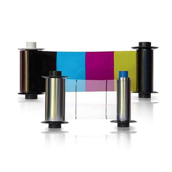 Красящая лента Magicard для цветной печати на 1000 отпечатков (HE1000YMCK)