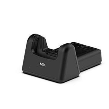 Двухслотовый зарядный и USB-крэдл M3 Mobile для 1 терминала и аккумулятора (SL20-2CRD-CC0) - фото