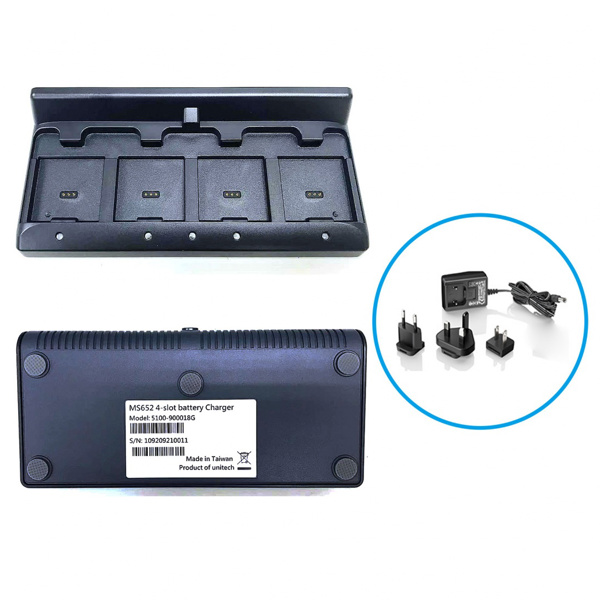 Четырехслотовое зарядное устройство для Unitech MS652 Plus (5100-900018G)