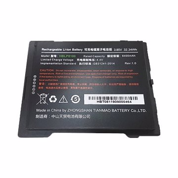 Аккумуляторная батарея 4.4V 8400 mAh для Urovo P8100 (HBLP8100) - фото