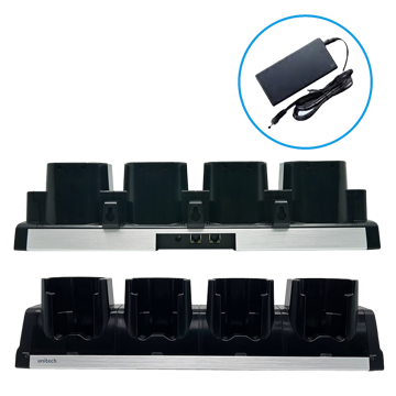 Четырехслотовая зарядная подставка для Unitech HT730 (5000-900089G) - фото