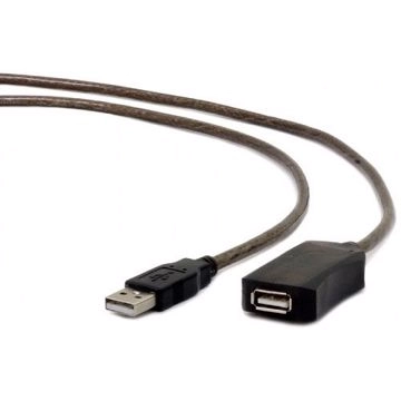 Кабель интерфейсный USB 2.0 удлинитель (UAE-01-15M) - фото