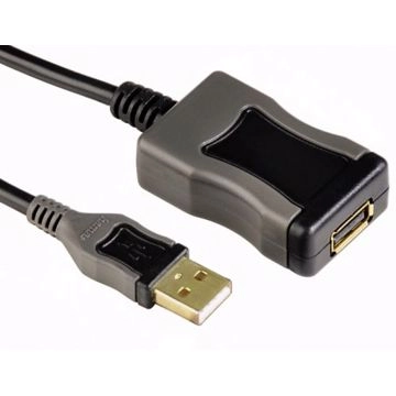 Кабель-удлинитель USB2.0 HAMA Active USB 5м (78482) - фото