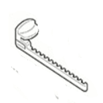 Рейка направляющей этикеток левая TSC TTP-343 Plus (30-0250013-00LF) - фото