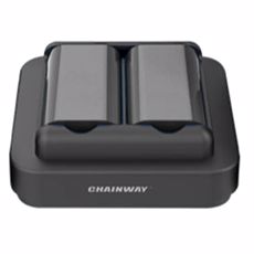 Зарядное устройство на 2 аккумулятора пистолетной рукоятки для Chainway C66 (CRD-C66-PBC)