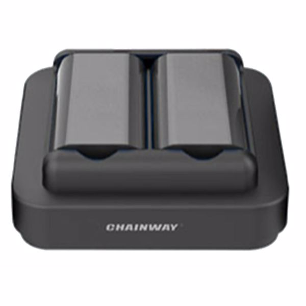 Зарядное устройство на 2 аккумулятора пистолетной рукоятки для Chainway C66 (CRD-C66-PBC)