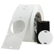 Комплект: бирка кабельная маркировочная У-135 (круг 55х55мм), 1000 шт. вт. 40 / риббон 1 шт.