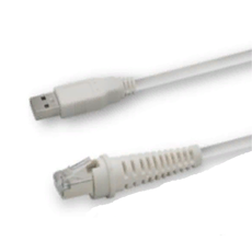 RJ45 - USB прямой кабель 2 метра белый для портативных устройств серии (CBL105U)