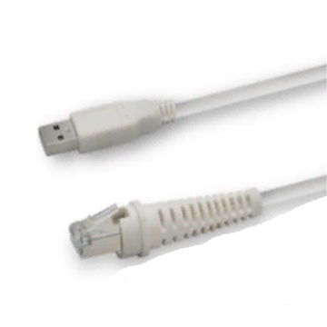 RJ45 - USB прямой кабель 2 метра белый для портативных устройств серии (CBL105U) - фото