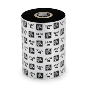 Риббон Zebra WAX RESIN 3200 220/450 (03200BK22045) - фото