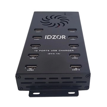 USB Хаб на 10 портов IDZOR C-410 (ID-USHUB002) - фото