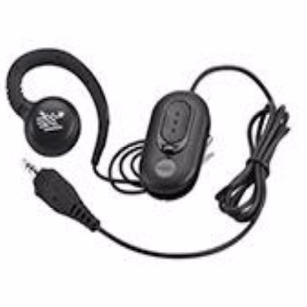 Надеваемая на ухо гарнитура (3,5 мм) с микрофоном и кнопкой PTT с зажимом Zebra для TC73/TC78 (HDST-35MM-PTVP-02)